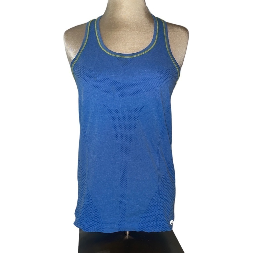 Champion tank top Powertrain style racerback rounded neckline size small